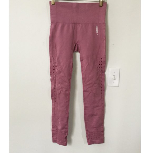 Gymshark Energy Seamless Legging in Dusky Pink - Picture 8 of 12